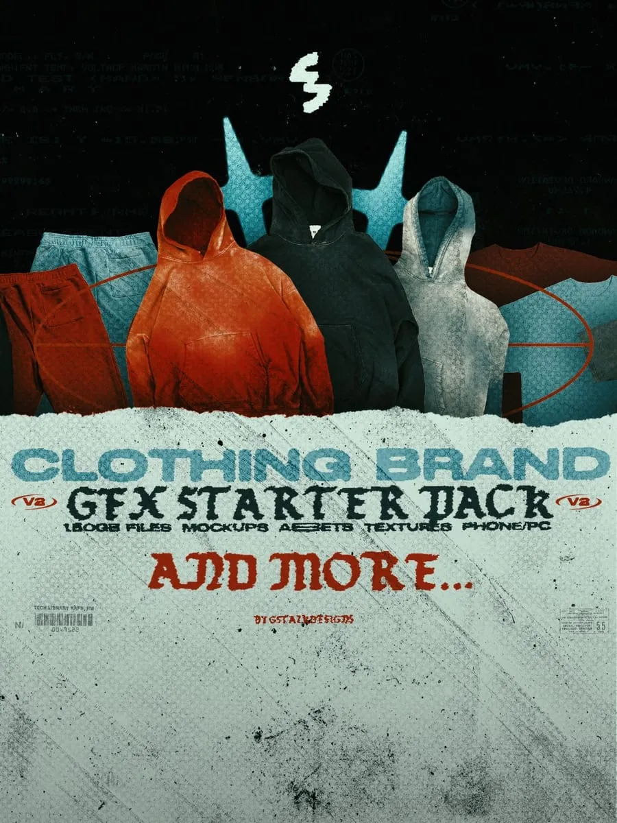 Clothing Brand GFX Pack by GstaikDesigns