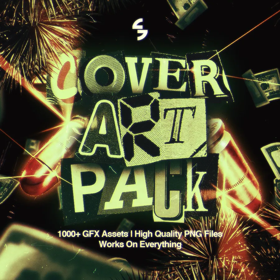 Cover Art Pack by GstaikDesigns: 1000+ high quality PNG graphic assets for album covers and music artwork
